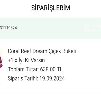 Taze Çiçek'in Görselle Alakasız Çiçek Teslim Etmesi Ve Onaya Sunmaması