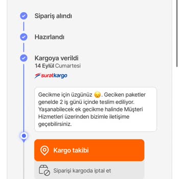 Sürat Kargo Teslimat Sorunu Ve İletişim Eksikliği