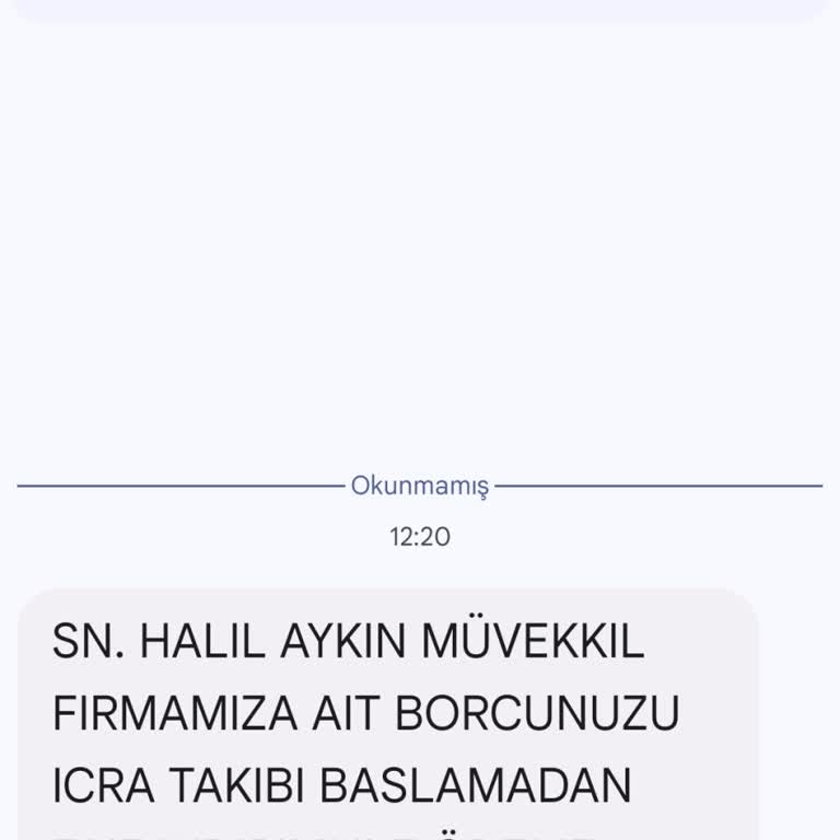 UCKOCLAR HK (SMS) Uckoclar Hk Dan Gelen Asılsız Mesaj