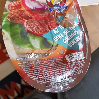 Şahin Sucukları Samsun'daki Marketten Aldığım Dana Sucuk Kalitesiz Çıktı