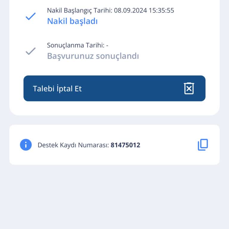 TurkNet Fiber Nakil İşlemleri