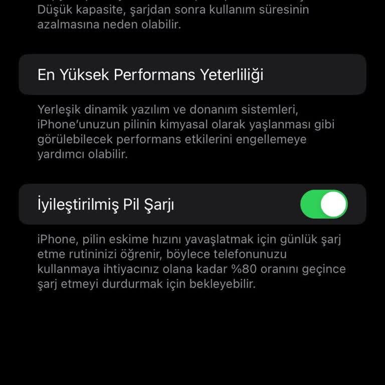 İPhone 11 Pil Sağlığı Düşüşü