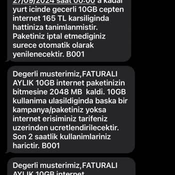 Türk Telekom Su Gibi Giden Ek Paket