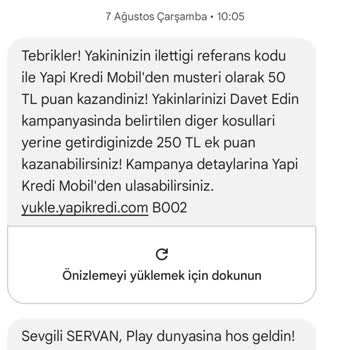 Yapı Kredi World Puan Algı Operasyonu