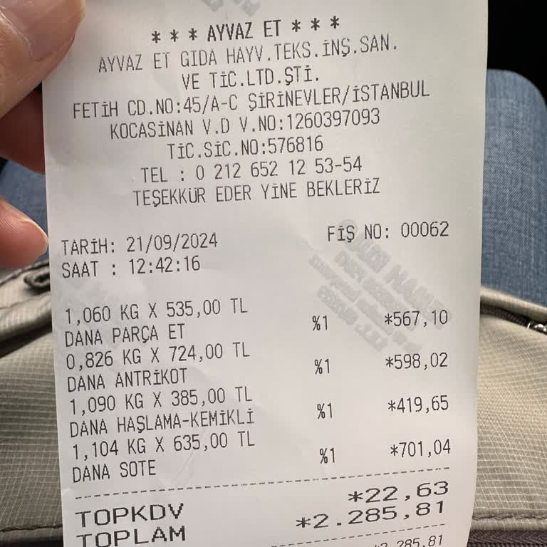 Ayvaz Et Görev Yapanların İlgisiz Davranışı