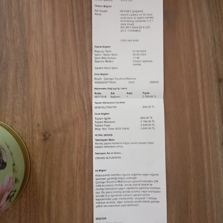 Taşdelen Gümrük Malları Adında Satış Yapan Yerden Kurutma Makinesi