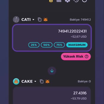Binance Üzerinden Pancakeswap V3 İşlemlerinde Satış Sorunu