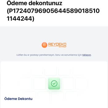 Reydeko Halı Siparişleri Teslim Edilmiyor