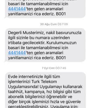 Türk Telekom Nakil İçin Gelmiyor