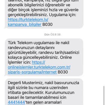 Türk Telekom Nakil İçin Gelmiyor