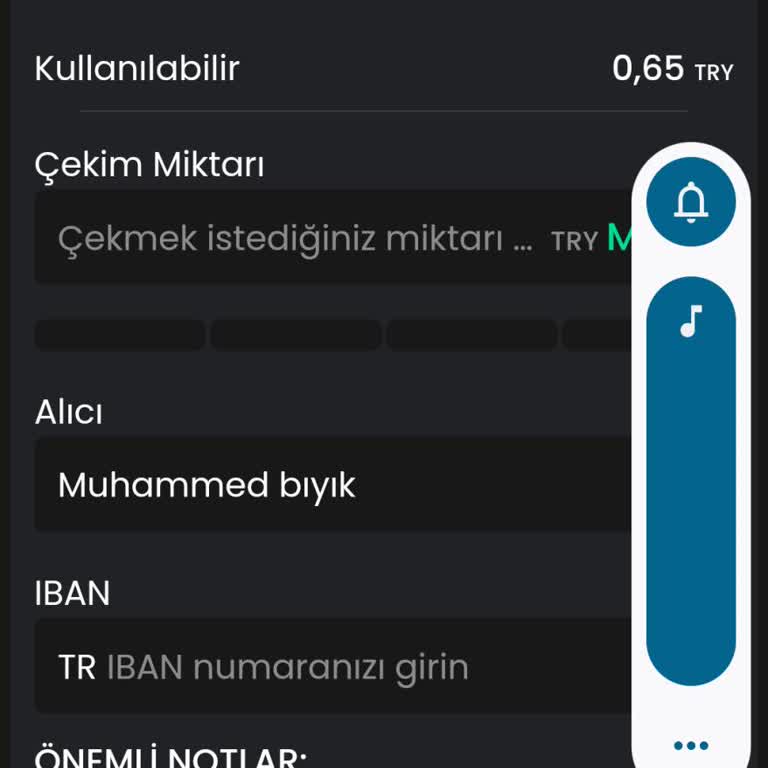 Bitay Hesabım Daki Paramı Çekemiyorum