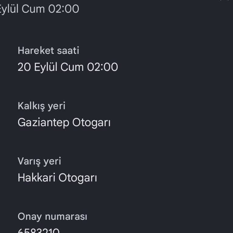Obilet İptal İşlemi