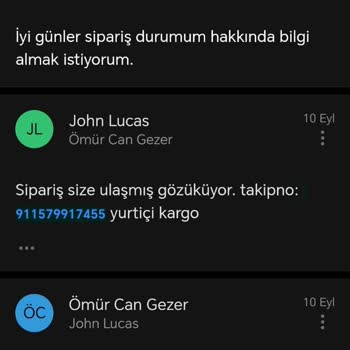 John Lucas Fragrances Jl Fragrances Siparişimi Teslim Etmedi