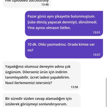 Getir Müşteri Hizmetleri Umursamazlığı