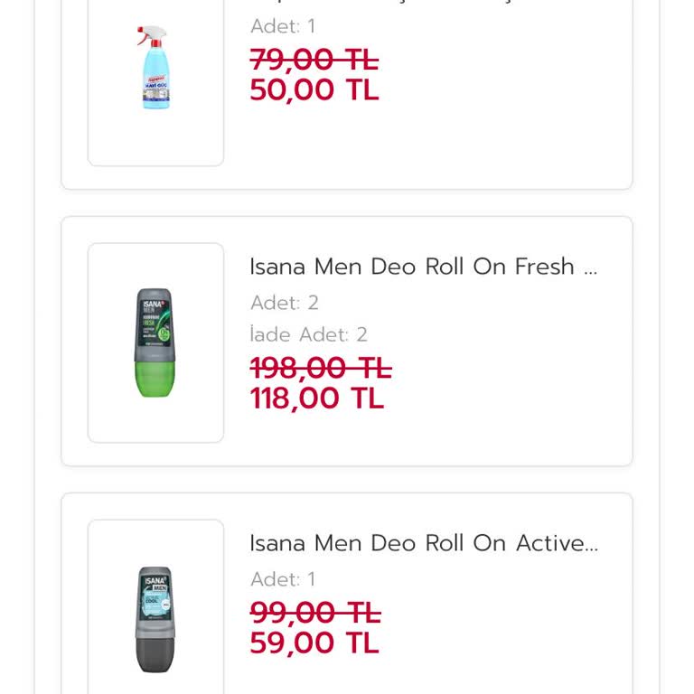 Rossmann Eksik Ürün Gönderiyor