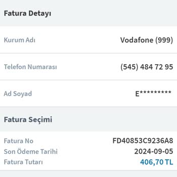 Vodafone'dan Ayrıldıktan Sonra Gelen Beklenmedik Fatura Şoku