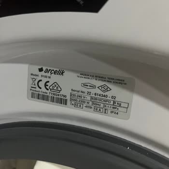 Arçelik Çamaşır Makinesi Lekeleri Çıkarmıyor ve Değişim Talebi Reddedildi