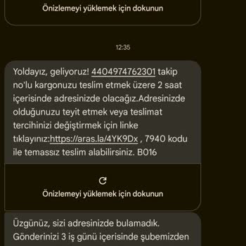 Aras Kargo'nun Şubeleri İle Genel Merkezi Birbirinden Kopuk Çalışıyor