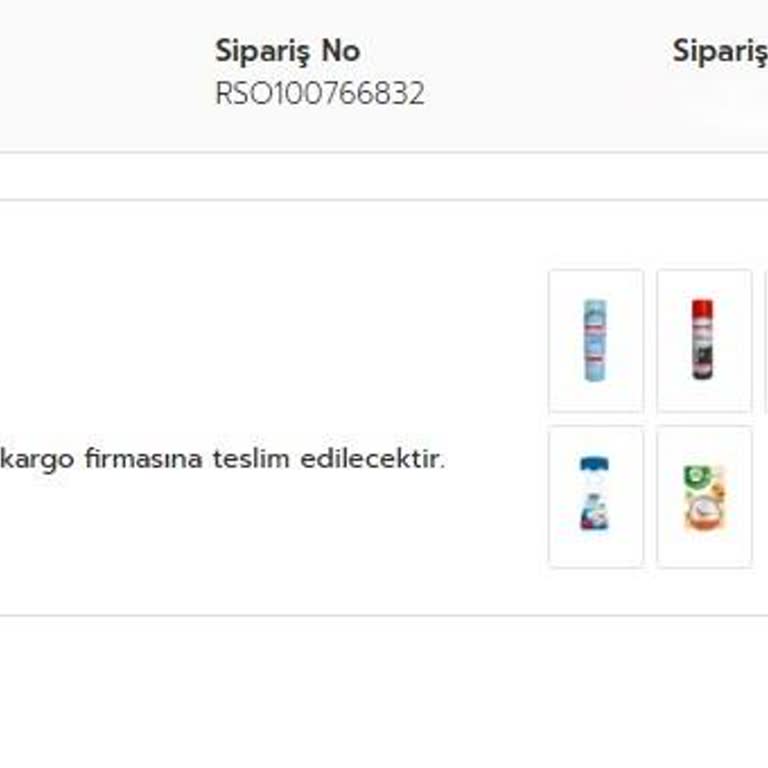 Rossmann Online Alışveriş Eksik Ürün Gönderdi