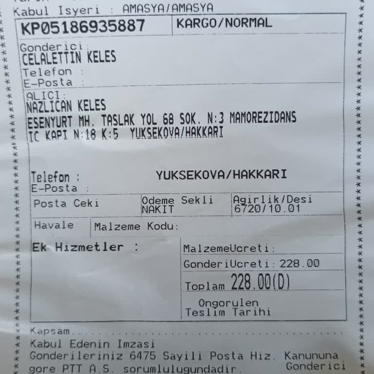 PTT Kargo Kargomu Kaybetti Kargomun Nerede Olduğunu Bilmiyorlar