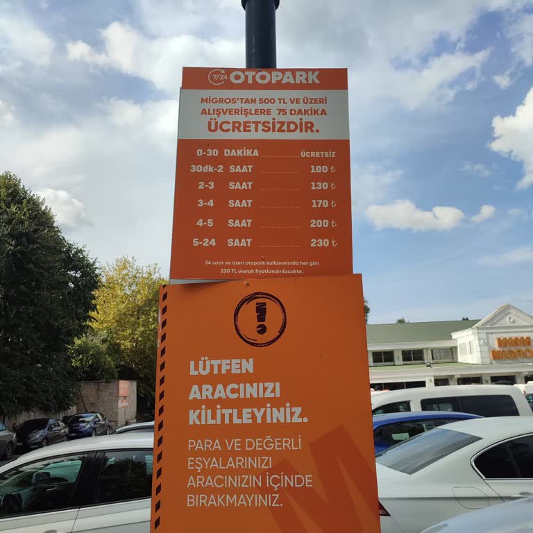 İstinye Migros'ta Otopark Ücreti Sorunu: Müşteri Memnuniyeti Tehlikede