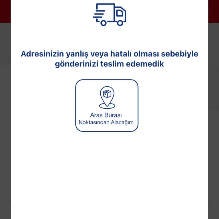 Aras Kargo Teslim Edilmeyen Kargo!