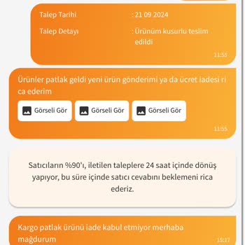 Trendyol Çözümde Sıfırda Kaldın!