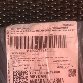 Gök Grup Depolama Yanlış Ürün Göndermişsiniz