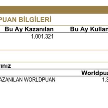 Yapı Kredi Bankası World Puanlarımın Süresiz Silinmesi Ve Yetersiz Bilgilendirme