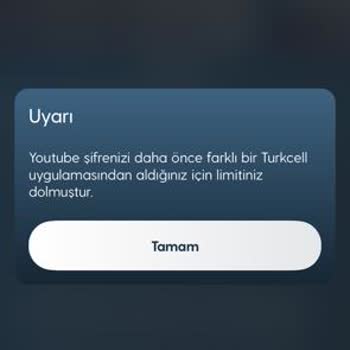 Turkcell Platinum Youtube Premium Şifre Sorunu