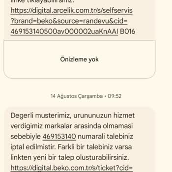 Beko TV Mağduriyeti Umarım Yardımcı Olurlar