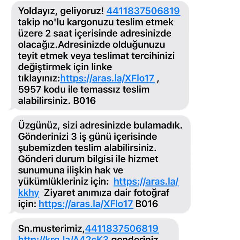 Aras Kargo'nun Teslimat Sorunu Ve Müşteri Memnuniyetsizliği