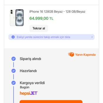 Hepsiburada Geç Teslimat Ve Müşteri Hizmetleri Sorunu