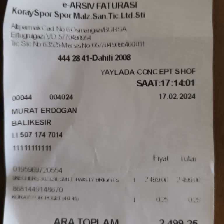 Değişim Sorunu Skechers Mağduriyeti