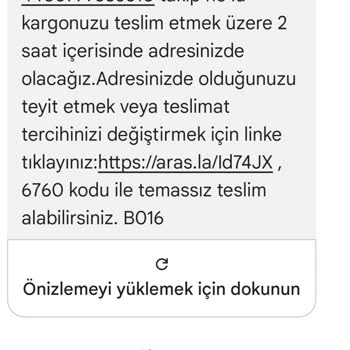 Aras Kargo Teslim Edilmeyen Gönderi