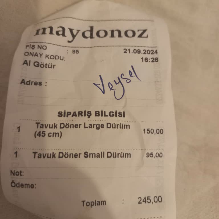 Maydonoz Döner Müşteriyi Kovdu Ve Saygısızca Konuştular