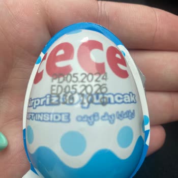 Saadet Cece Yumurta Sürpriz Yumurta Diye Satılan Saçma Plastik Parçası