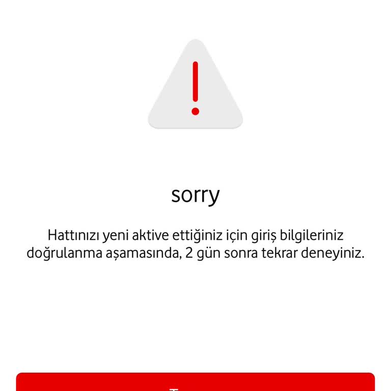 Hattım Doğrulanmıyor ve Müşteri Hizmetlerine Ulaşamıyorum