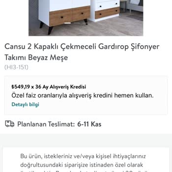 Vivense Eksik Teslim Edilen Ürün