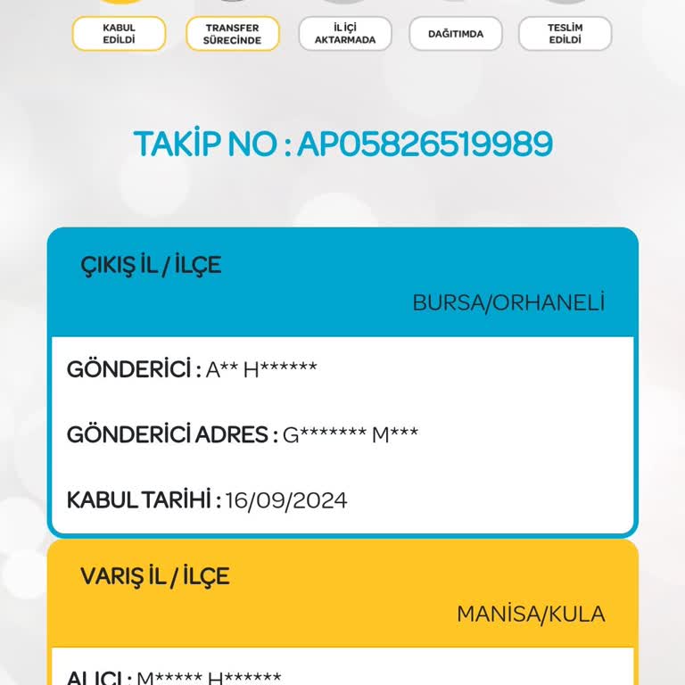 Pttcell PTT Kargom Kayboldu