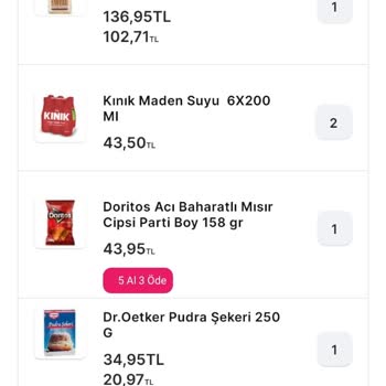 Migros Eksik Ürün Gönderip Tam Ürün Ücreti Alıyor Ve Geri Dönmüyor