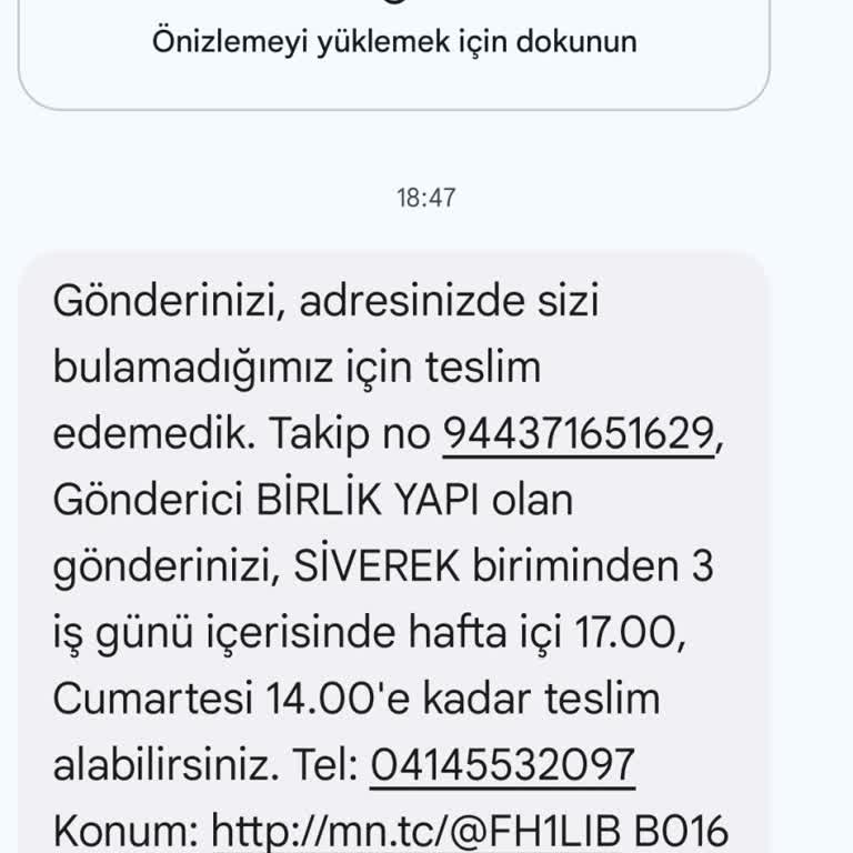 MNG Kargo MNG Siverek Şubesi Adreste Yok Yalanı