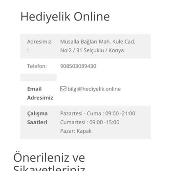 Hediyelik Online Ürün Satana Kadar İlgi Sonrası Ne Halin Varsa Gör