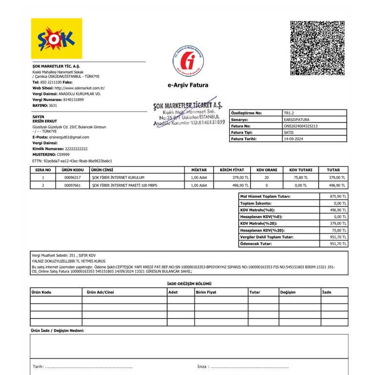 Şok Net Önce Ucuz Abonelik Alıyor Sonra Fahiş Fiyat İle Aldatıyor