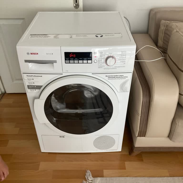 Bosch Kurutma Makinesi Islak Çıkarma Sorunu