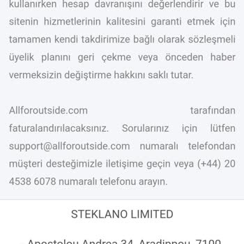 Decathlon adı altında Paddle Board Alışverişinde Abonelik Sorunu
