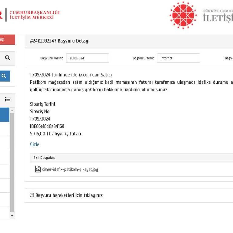 İdefix Petikom Mağazası Fatura Yollamıyor İdefix İnceliyoruz Diyor