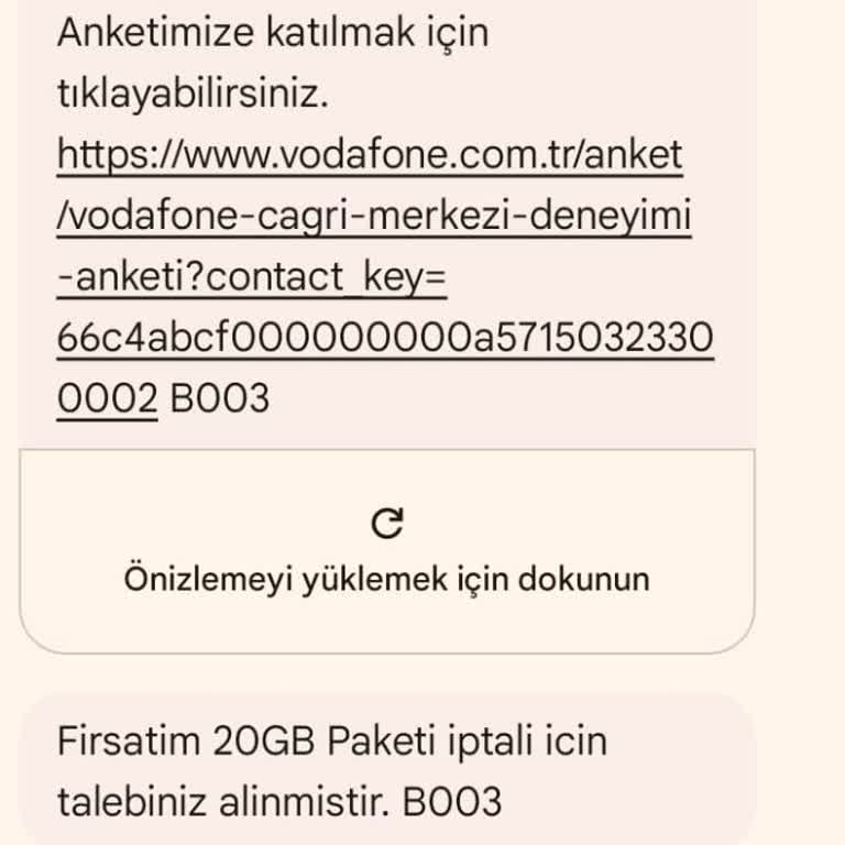 Vodafone Ek Paket Sorunu ve Yüksek Fatura Şikayeti