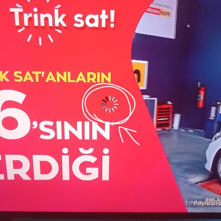 Digiturk TV Kanalları Yükleniyor İşareti.