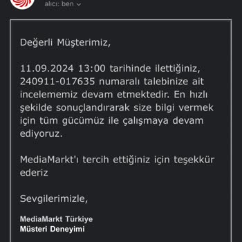 Media Markt Ürünümü Kaybetti! Müşteri Temsilcisi Bile İlgilenmiyor!